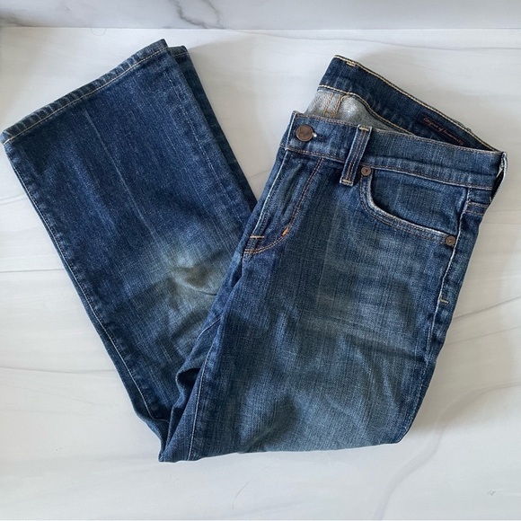 Citizens of Humanity Kelly #063 Stretch Low Waist Cropped Jeans- Size 28 - Picture 2 of 10